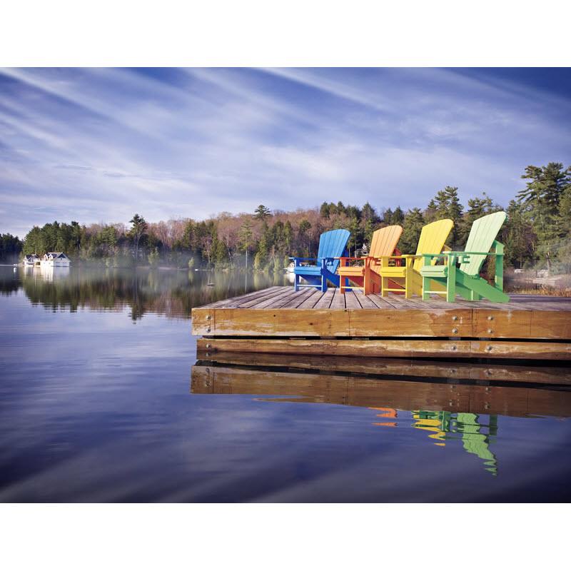 C.R. Plastic Products Outdoor Seating Adirondack Chairs C01-04 IMAGE 5
