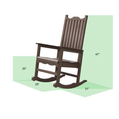 C.R. Plastic Products Outdoor Seating Rocking Chairs C05-02 IMAGE 2