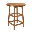 C.R. Plastic Products Outdoor Tables Pub Tables Pub Table TB03 Cedar