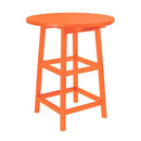 C.R. Plastic Products Outdoor Tables Pub Tables Pub Table TB03 Orange