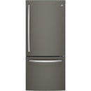 GE 30-inch, 20.9 cu. ft. Bottom Freezer Refrigerator GDE21EMKES IMAGE 1