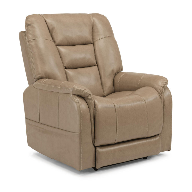 Flexsteel Theo Power Leather Match Recliner 1569-50PH 490-80 IMAGE 2