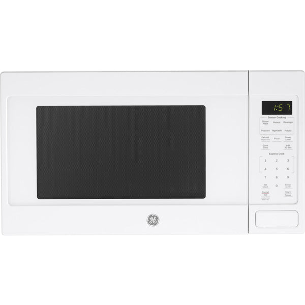 GE 1.6 cu. ft. Countertop Microwave Oven with Sensor Cooking JES1657DMWW IMAGE 1