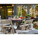 C.R. Plastic Products Outdoor Seating Benches B202-18 IMAGE 2