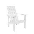 C.R. Plastic Products Generation C06-02 Modern Adirondack - White IMAGE 1