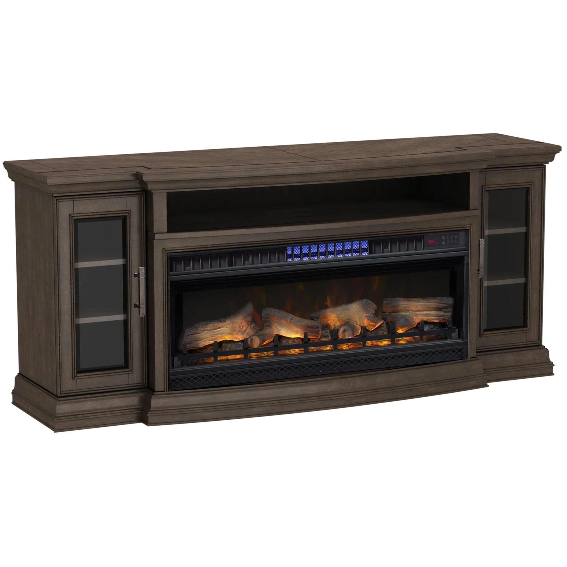 Twin-Star International Cool Glow 42MM67211-B335 Media Mantel with Fir