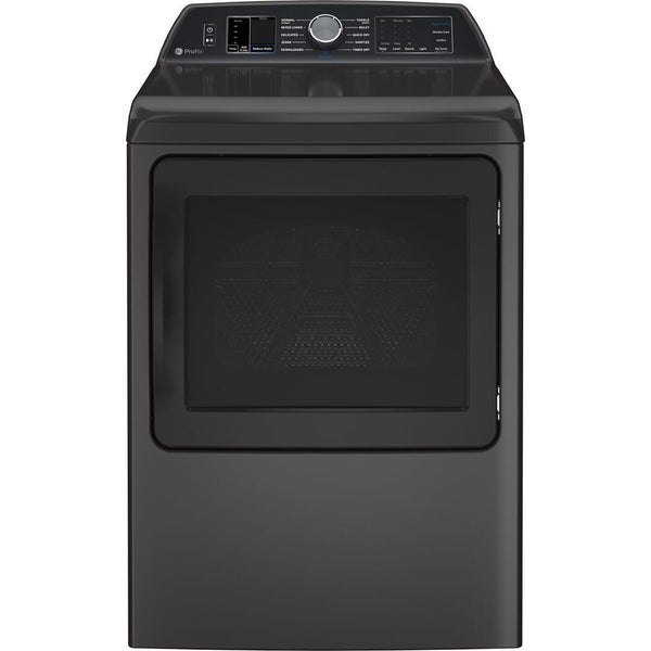 GE Profile 7.4 cu. ft. Electric Dryer with Sanitize Cycle PTD70EBPTDG IMAGE 1