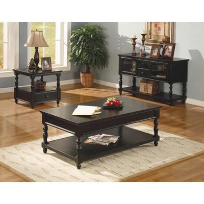 Legends Furniture Forest Glenn End Table Forest Glenn ZGF4100ABK IMAGE 2