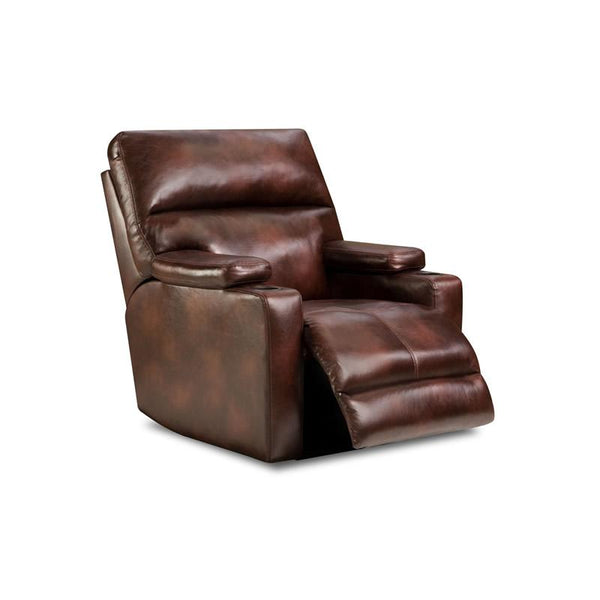Southern Motion Tango Bonded Leather 1-Seat Home Theatre Seating Tango 2141P (Br) IMAGE 1