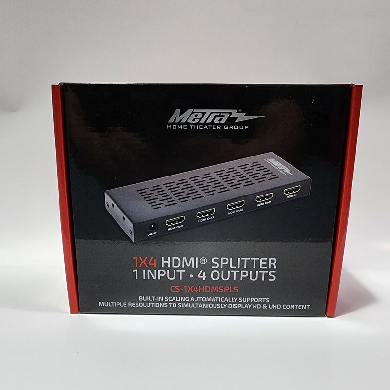 HDMI Splitter with 1 Input and 4 Outputs CS-1X4HDMSPL5