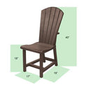 C.R. Plastic Products Outdoor Seating Dining Chairs C11-07 IMAGE 2