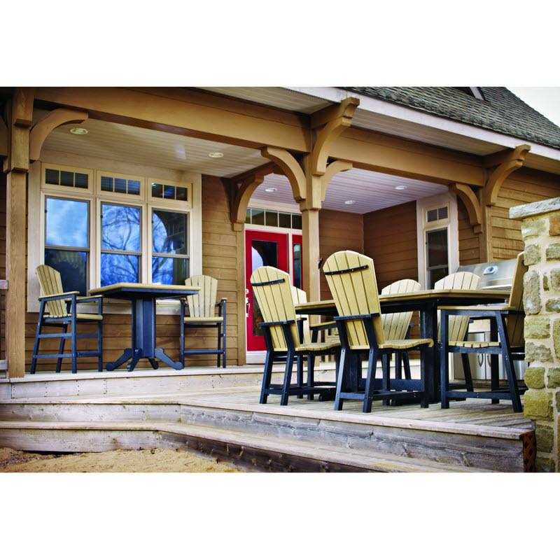 C.R. Plastic Products Outdoor Seating Dining Chairs C11-07 IMAGE 4