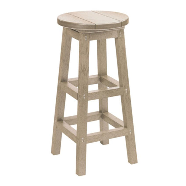 C.R. Plastic Products Outdoor Seating Stools C21-07 IMAGE 1