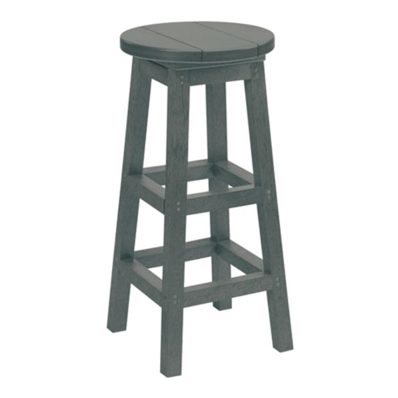 C.R. Plastic Products Outdoor Seating Stools C21-18 IMAGE 1