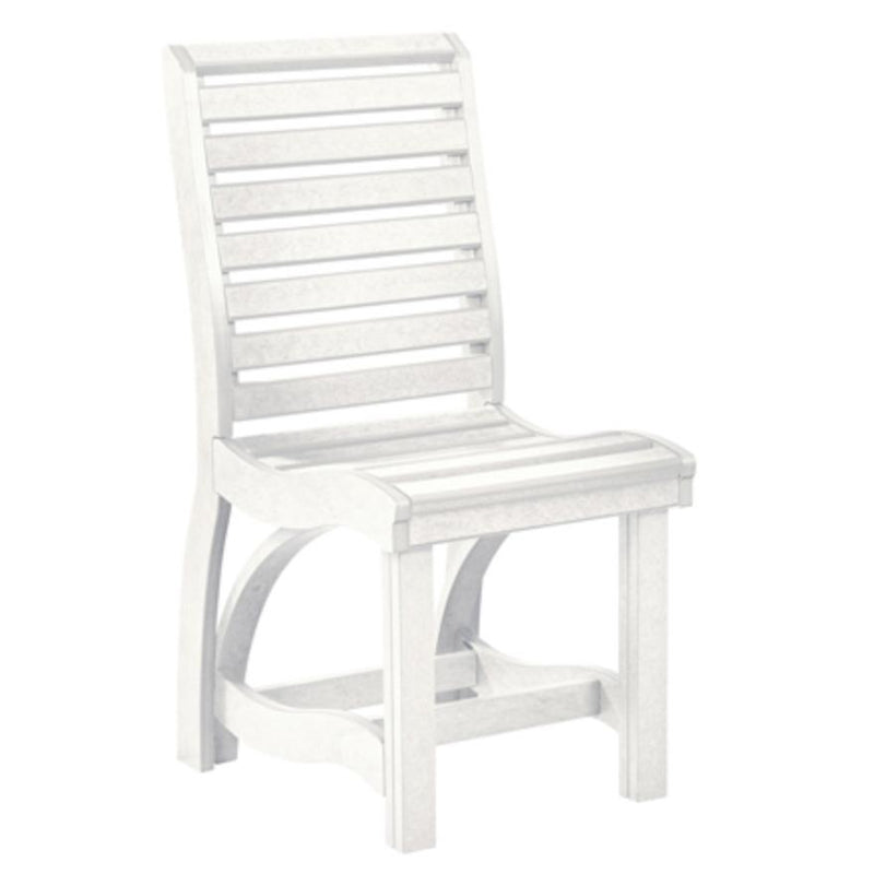 C.R. Plastic Products Outdoor Seating Dining Chairs C35-02 IMAGE 1