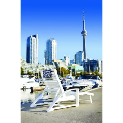 C.R. Plastic Products Outdoor Seating Lounge Chairs L38-07 IMAGE 3