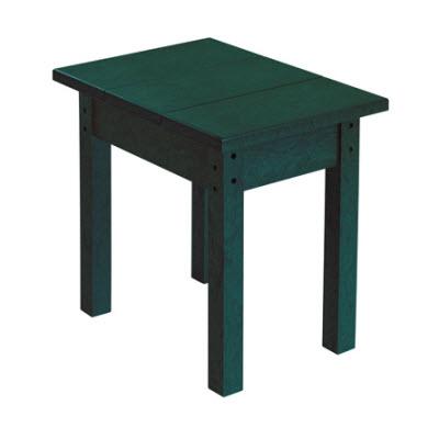 C.R. Plastic Products Outdoor Tables End Tables Small Table T01 Green