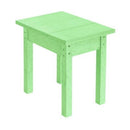 C.R. Plastic Products Outdoor Tables End Tables Small Table T01 Lime Green