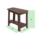 C.R. Plastic Products Outdoor Tables End Tables T04-03 IMAGE 2