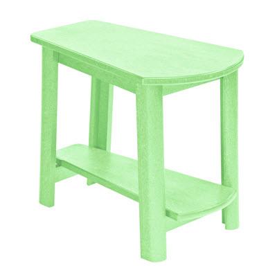 C.R. Plastic Products Outdoor Tables End Tables Addy Side Table T04 Lime Green #15 IMAGE 1