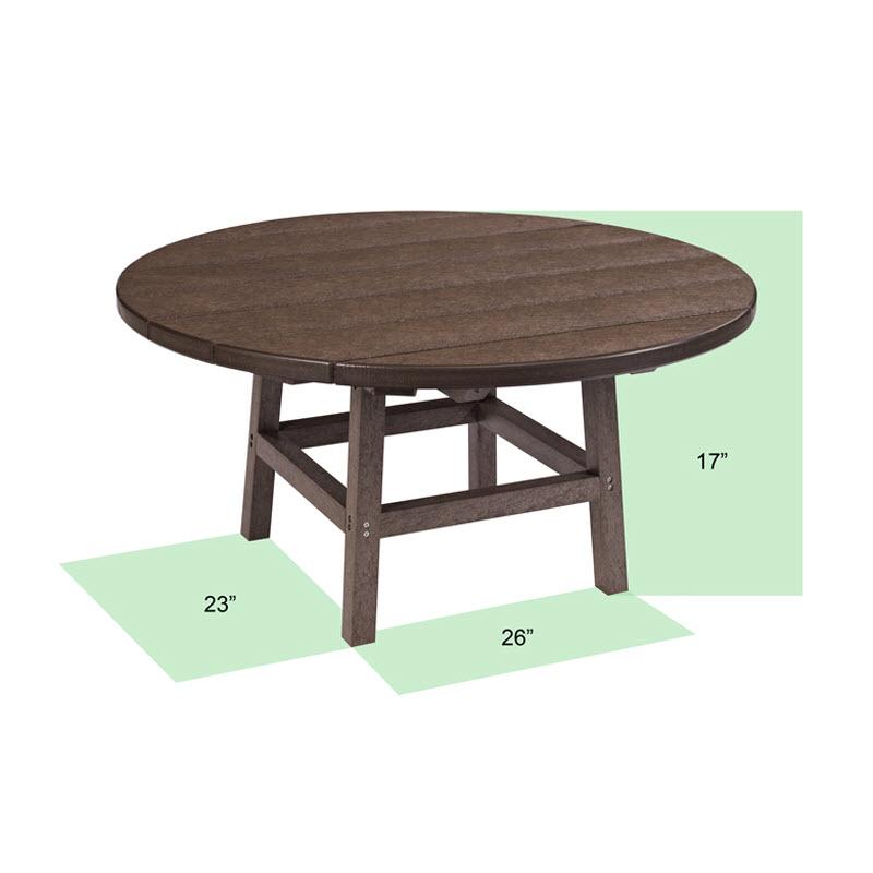 C.R. Plastic Products Outdoor Tables Table Bases TB01-01 IMAGE 3