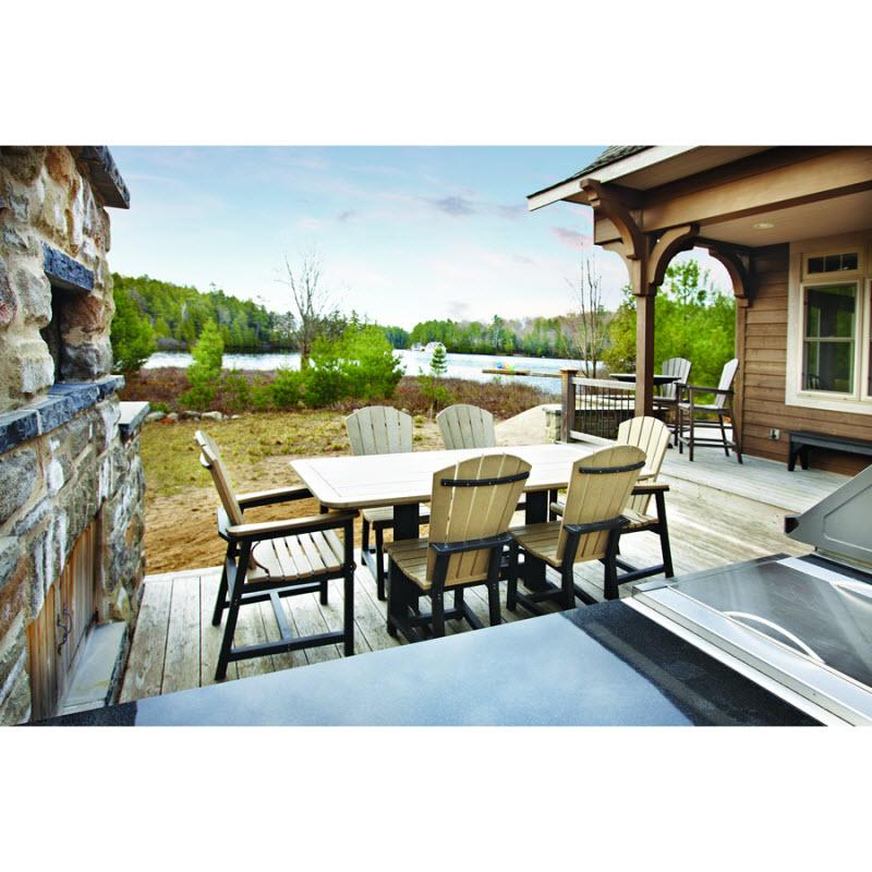 C.R. Plastic Products Outdoor Tables Dining Tables T11-16 IMAGE 2