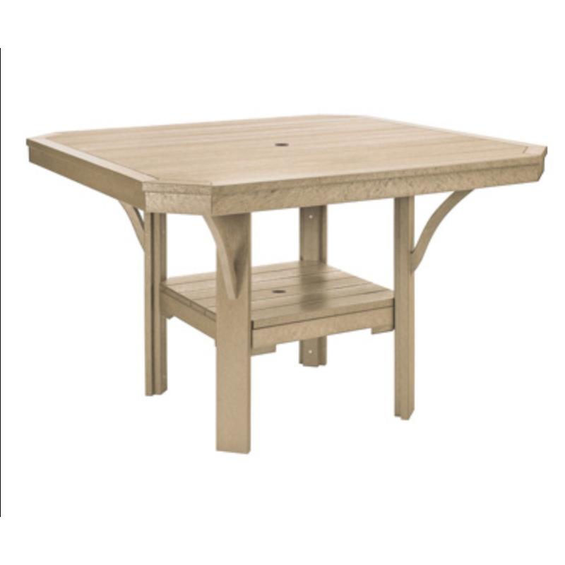C.R. Plastic Products Outdoor Tables Dining Tables T35-07 IMAGE 1