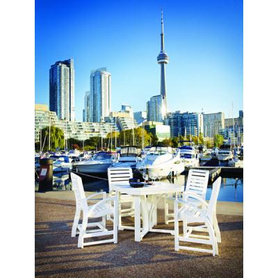 C.R. Plastic Products Outdoor Tables Dining Tables T35-16 IMAGE 4