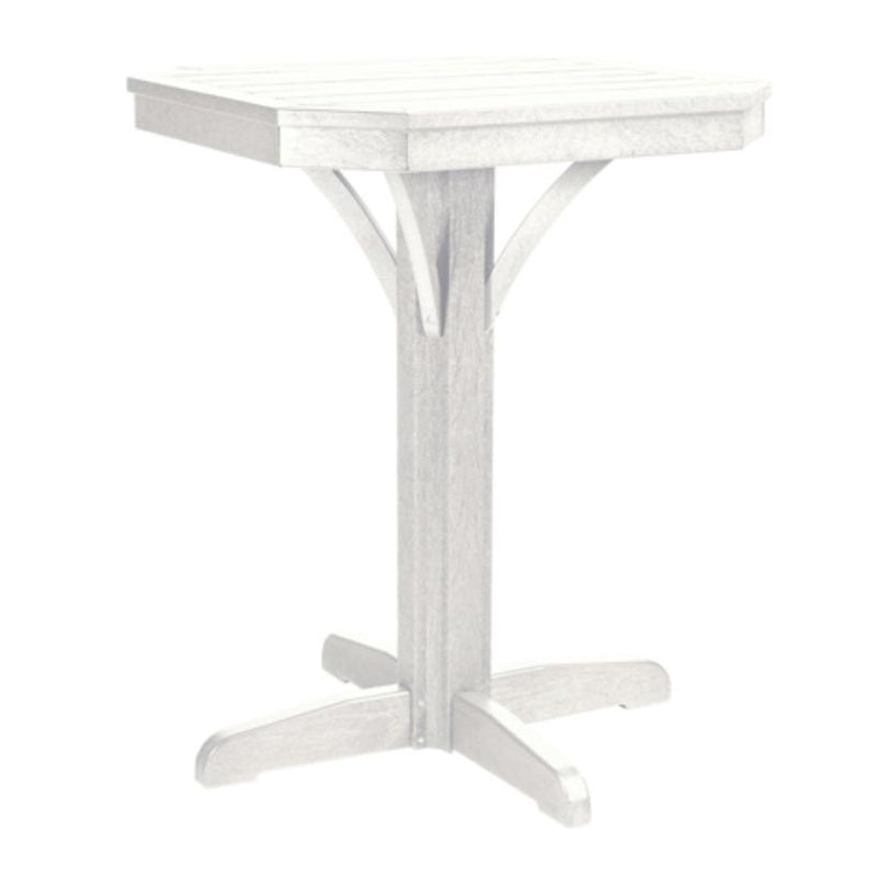 C.R. Plastic Products Outdoor Tables Counter Height Tables T36-02 IMAGE 1