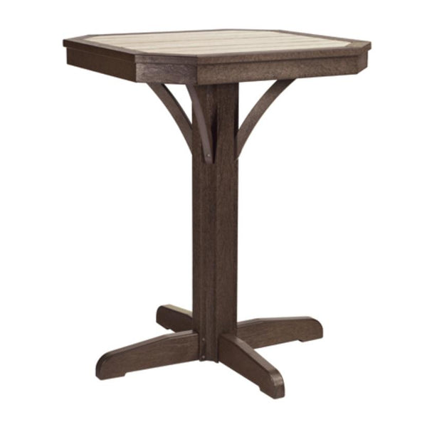C.R. Plastic Products Outdoor Tables Counter Height Tables T36-16-07 IMAGE 1