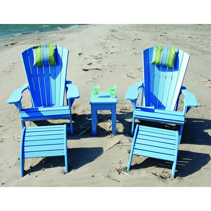 C.R. Plastic Products Outdoor Seating Footrests F01-04 IMAGE 2