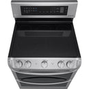 LG 30-inch Freestanding Electric Range with ProBake Convection® LDE4413ST IMAGE 2