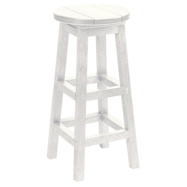 C.R. Plastic Products Outdoor Seating Stools C23-02 IMAGE 1