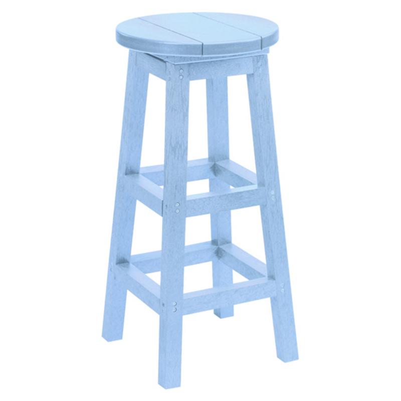 C.R. Plastic Products Outdoor Seating Stools C23-12 IMAGE 1