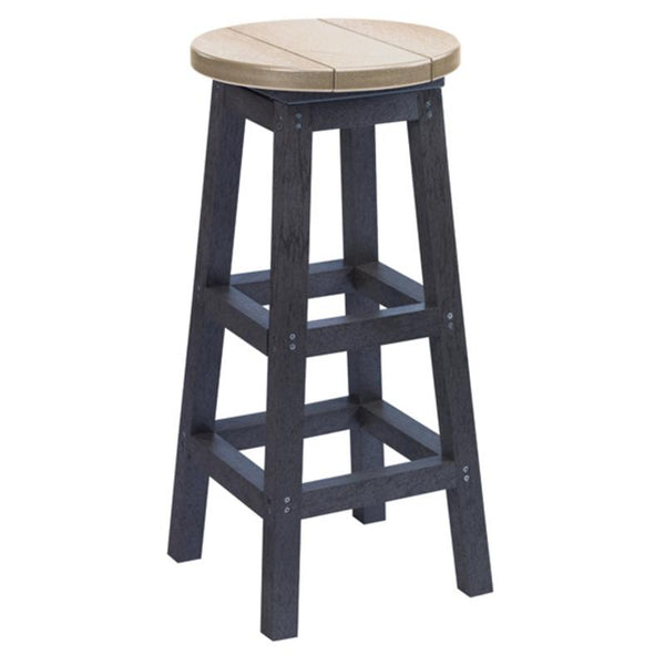 C.R. Plastic Products Outdoor Seating Stools C23-14-07 IMAGE 1