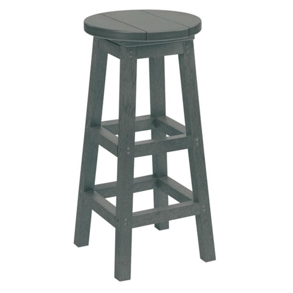 C.R. Plastic Products Outdoor Seating Stools C23-18 IMAGE 1