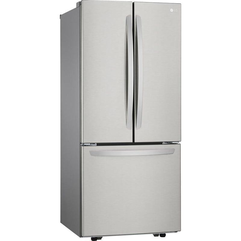 LG 30-inch, 21 cu.ft. Freestanding French 3-Door Refrigerator with Smart Cooling® System LFCS22520S IMAGE 6