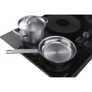  Samsung 36-inch Built-in Induction Cooktop with Virtual Flame Technology™ NZ36K7880UG/AA IMAGE 6
