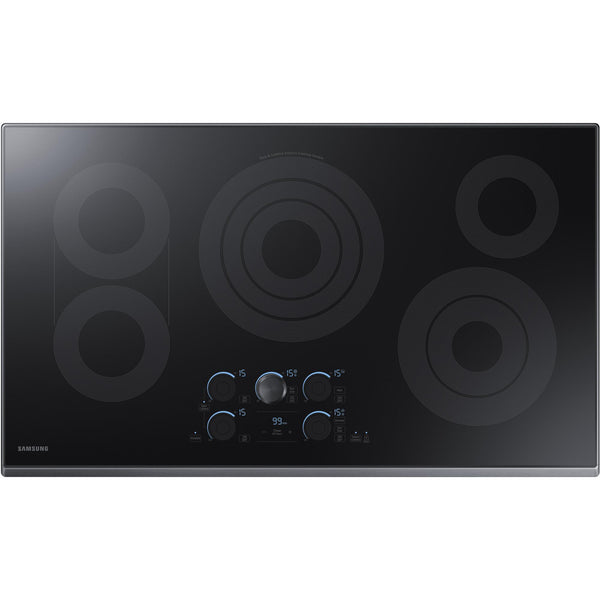  Samsung 36-inch Built-In Electric Cooktop NZ36K7570RG/AA IMAGE 1
