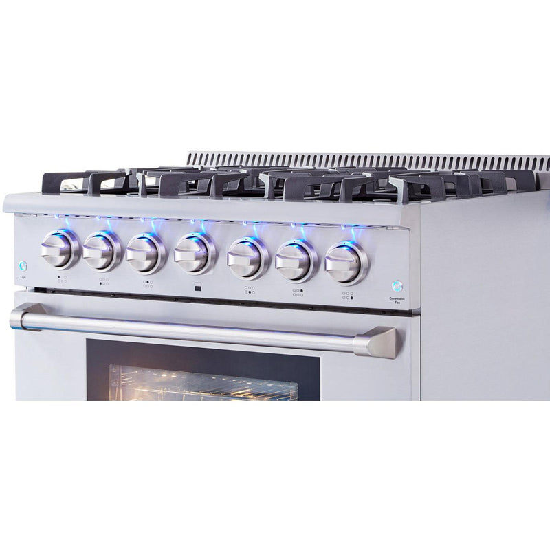  Thor Kitchen 36-inch Freestanding Gas Range HRG3618U IMAGE 7
