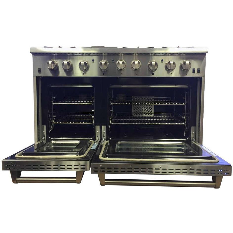  Thor Kitchen 48-inch Freestanding Dual-Fuel Range HRD4803U IMAGE 2