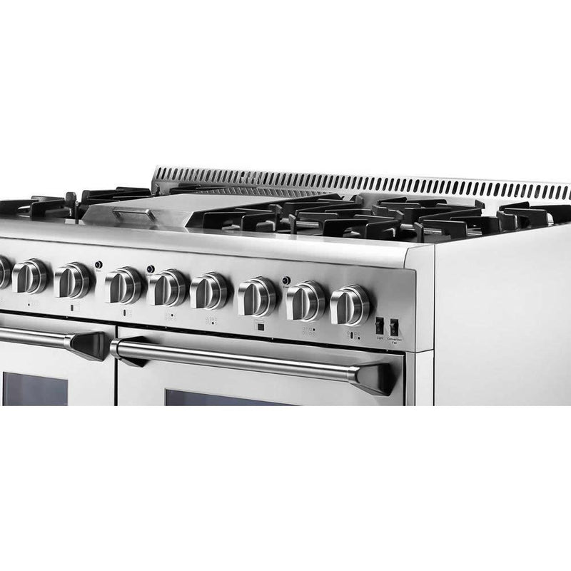  Thor Kitchen 48-inch Freestanding Dual-Fuel Range HRD4803U IMAGE 3