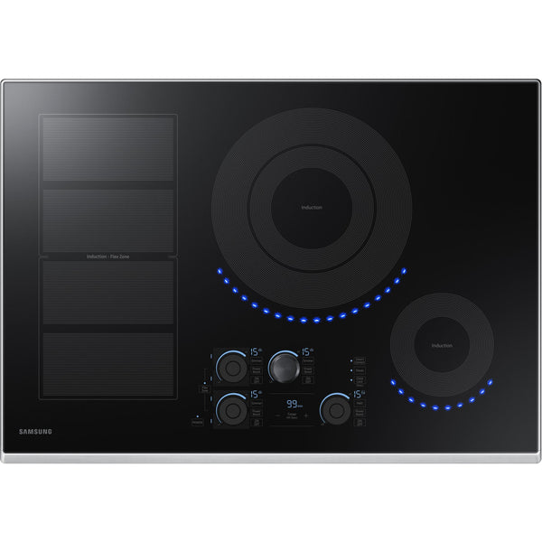  Samsung 30-inch Built-in Induction Cooktop with Virtual Flame Technology™ NZ30K7880US/AA IMAGE 1