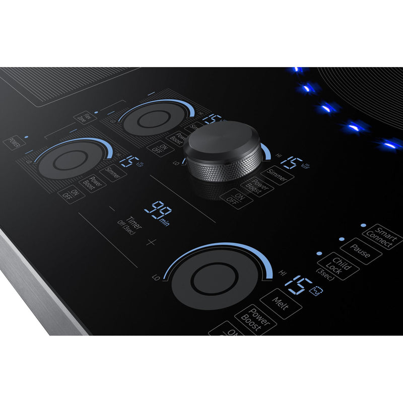  Samsung 30-inch Built-in Induction Cooktop with Virtual Flame Technology™ NZ30K7880US/AA IMAGE 3