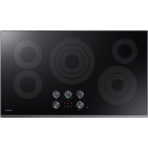  Samsung 36-inch Built-In Electric Cooktop NZ36K6430RG/AA IMAGE 1