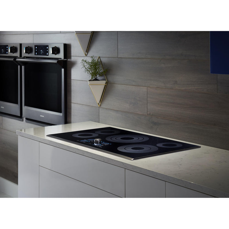  Samsung 36-inch Built-In Electric Cooktop NZ36K6430RG/AA IMAGE 2