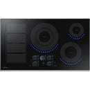  Samsung 36-inch Built-in Induction Cooktop with Virtual Flame Technology™ NZ36K7880US/AA IMAGE 1