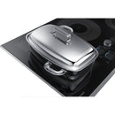  Samsung 36-inch Built-in Induction Cooktop with Virtual Flame Technology™ NZ36K7880US/AA IMAGE 3