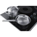  Samsung 36-inch Built-in Induction Cooktop with Virtual Flame Technology™ NZ36K7880US/AA IMAGE 5