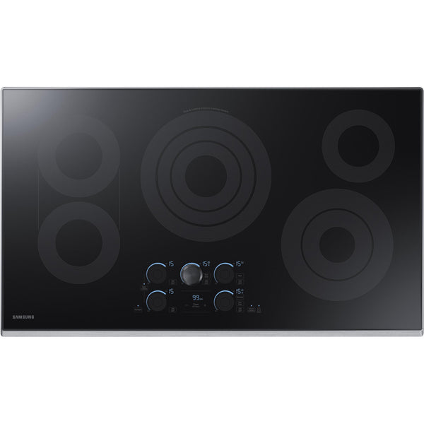 Samsung 36-inch Built-In Electric Cooktop NZ36K7570RS/AA IMAGE 1